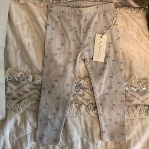 Brand new Rylie and Cru star leggings size 6-12mon